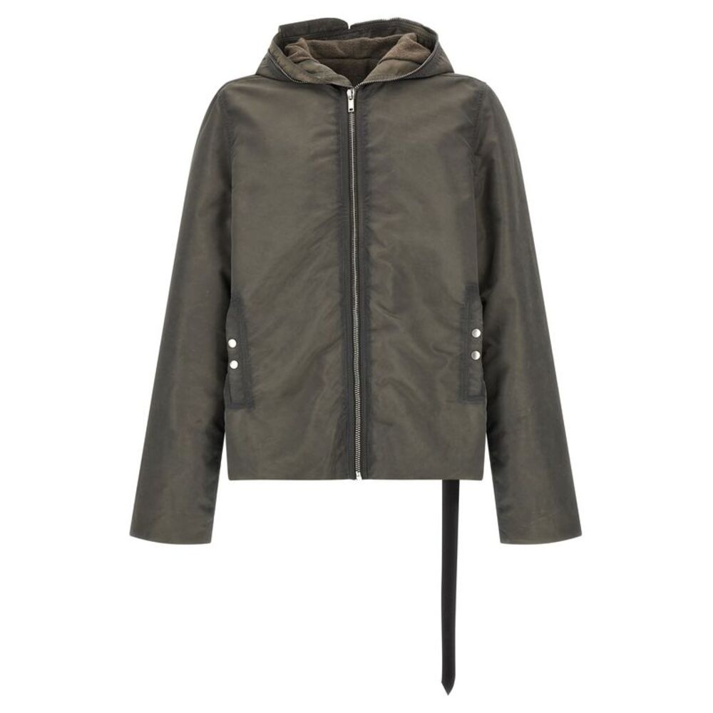 DRKSHDW Gray Nylon Full-Length Men's Jacket